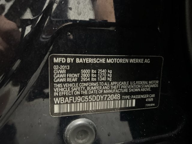 2013 BMW 550i xDrive
