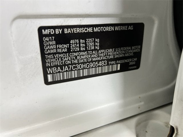 2017 BMW 530i xDrive