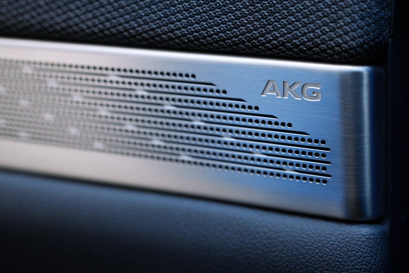 Close-up View of the AKG Studio Audio Speaker | Sapaugh Cadillac in Herculaneum MO