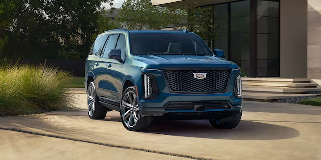 2025 Cadillac Escalade-V Blue Parked