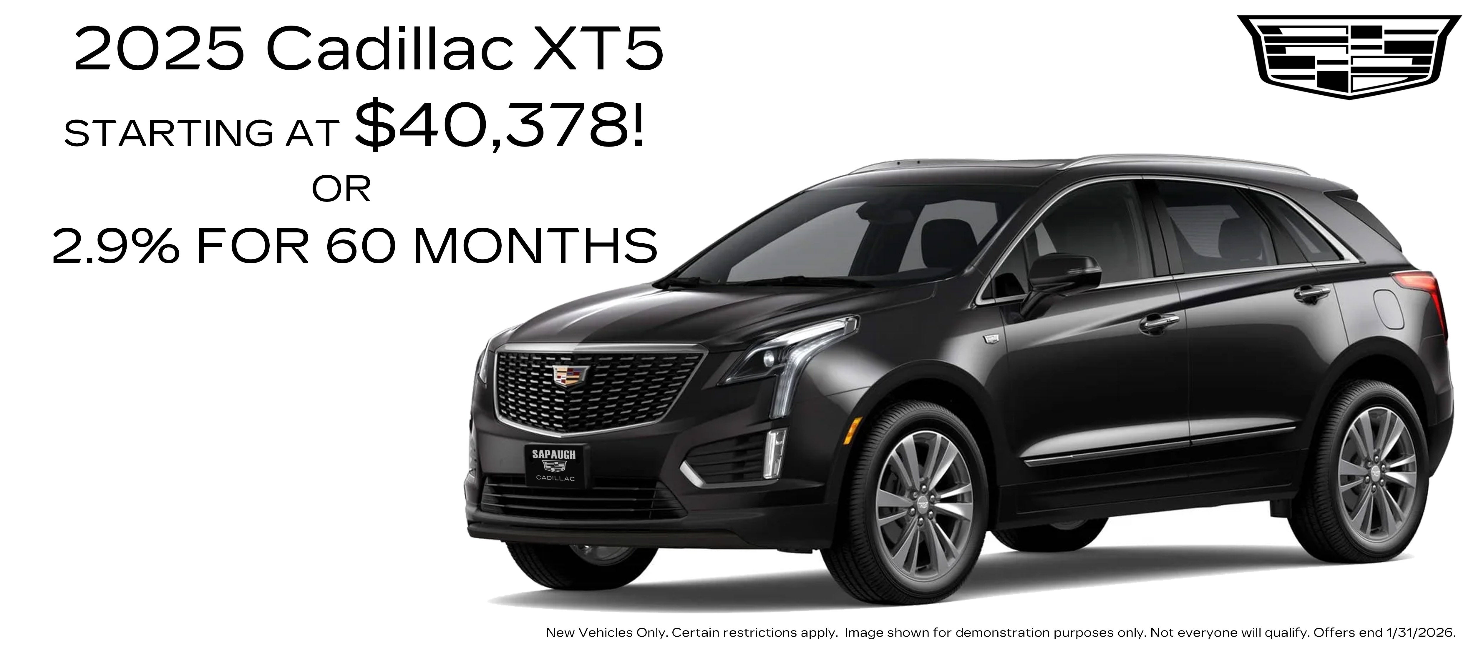 2025 CADILLAC XT5